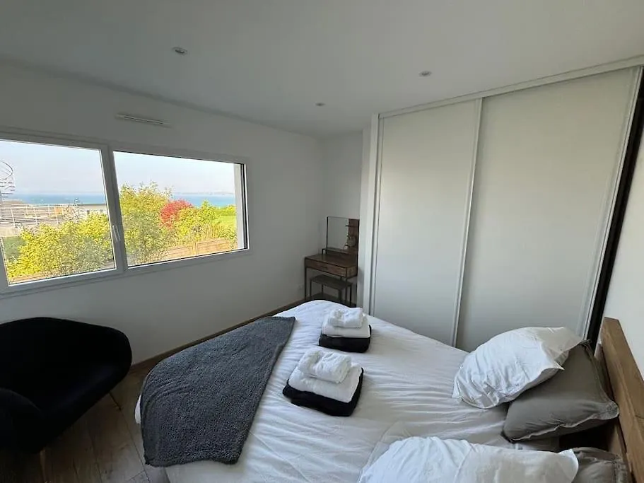 Maison Contemporaine Avec Vue Mer, Piscine Interieure, Classee 5 Etoiles لوكيوريك فيلة