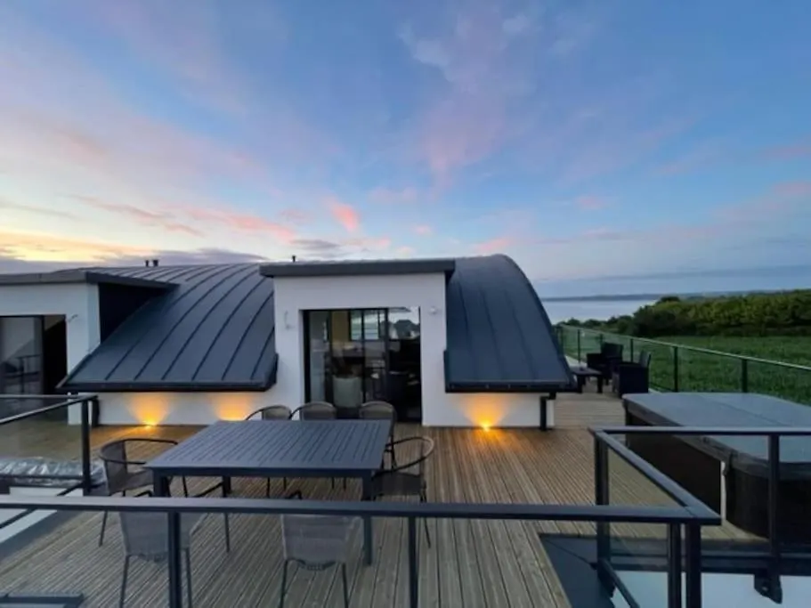 Maison Contemporaine Avec Vue Mer, Piscine Interieure, Classee 5 Etoiles لوكيوريك 0*,  فرنسا
